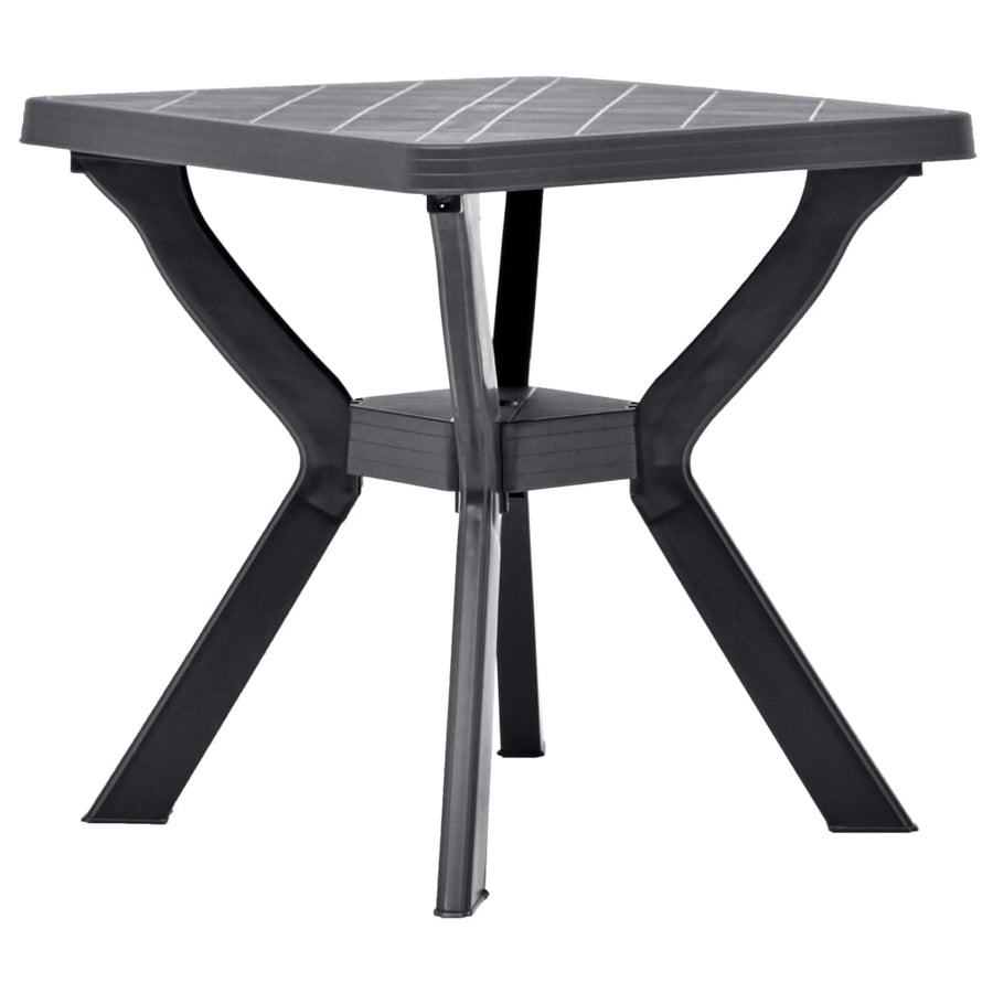 Bistrotafel 70X70X72 Cm Kunststof Antraciet