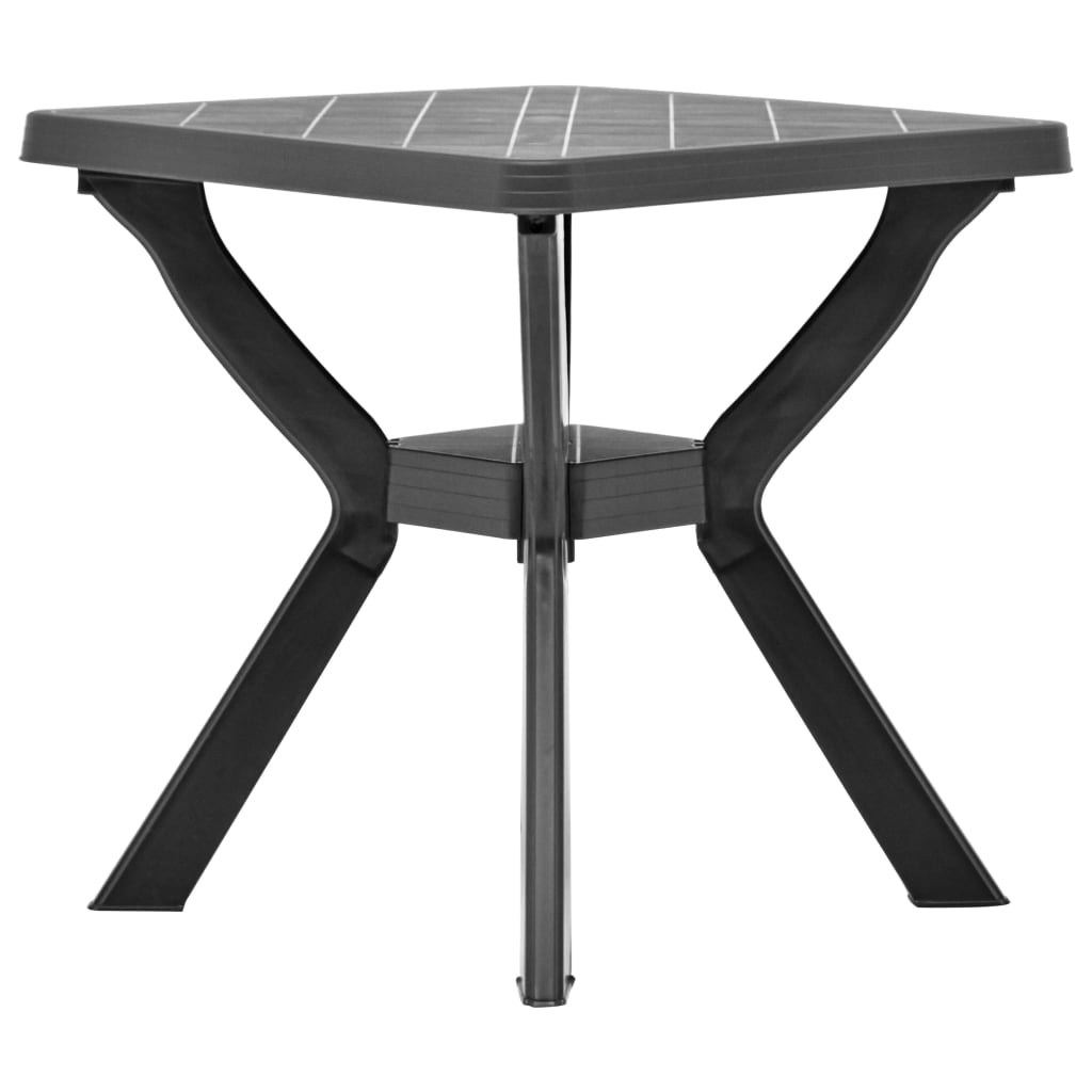 Bistrotafel 70X70X72 Cm Kunststof Antraciet