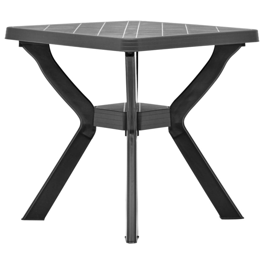 Bistrotafel 70X70X72 Cm Kunststof Antraciet