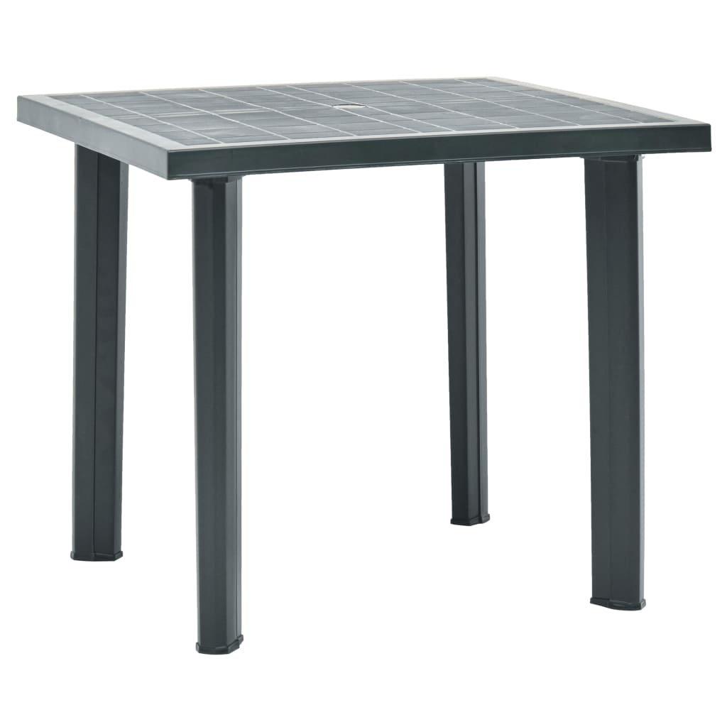 Tuintafel 80X75X72 Cm Kunststof Groen