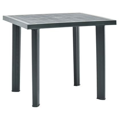 Tuintafel 80X75X72 Cm Kunststof Groen