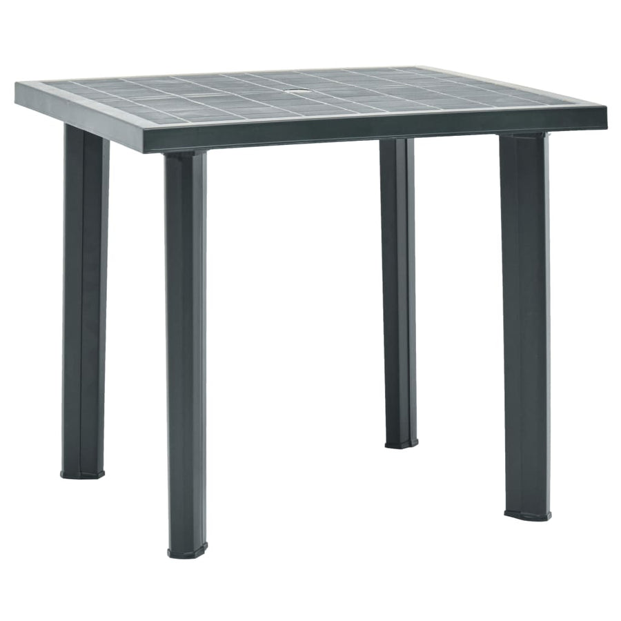 Tuintafel 80X75X72 Cm Kunststof Groen