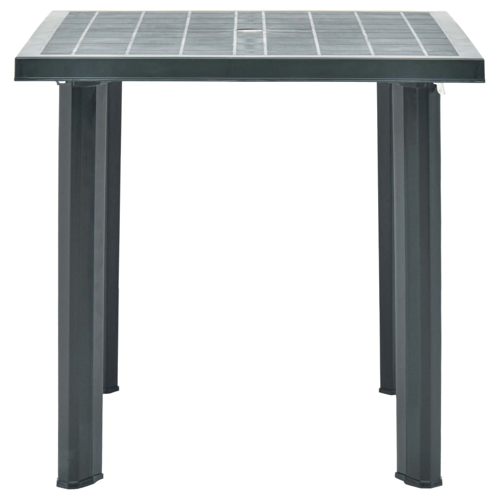 Tuintafel 80X75X72 Cm Kunststof Groen