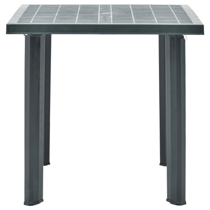 Tuintafel 80X75X72 Cm Kunststof Groen