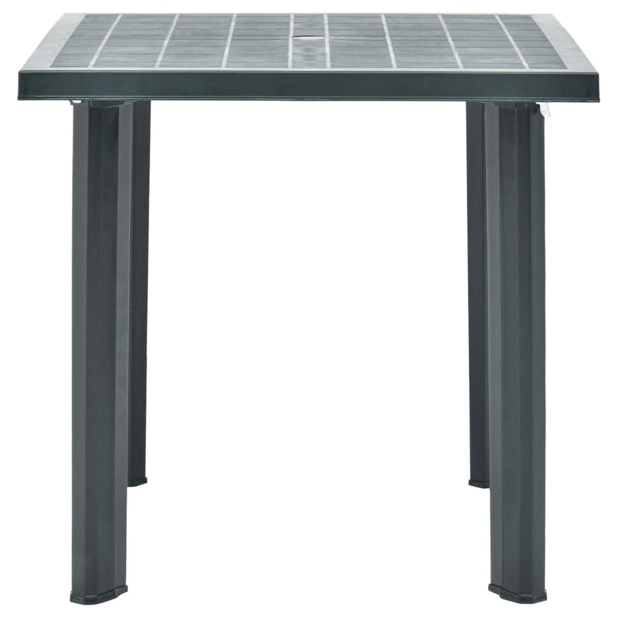 Tuintafel 80X75X72 Cm Kunststof Groen