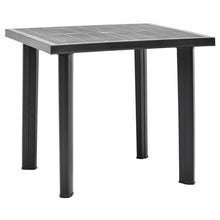 Tuintafel 80X75X72 Cm Kunststof Antraciet