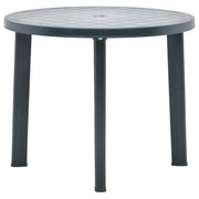 Tuintafel 89 cm kunststof groen