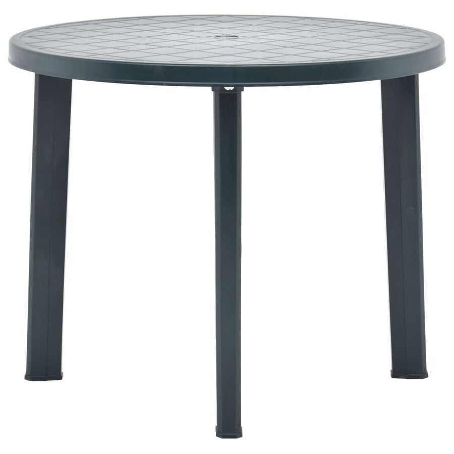 Tuintafel 89 Cm Kunststof Groen
