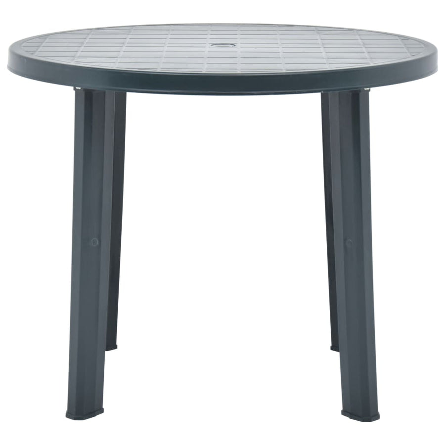 Tuintafel 89 Cm Kunststof Groen