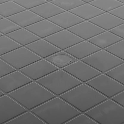 Tuintafel 89 Cm Kunststof Antraciet