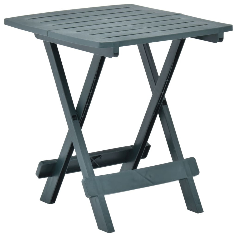 Tuintafel Inklapbaar 45X43X50 Cm Kunststof Groen