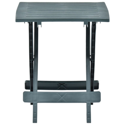 Tuintafel Inklapbaar 45X43X50 Cm Kunststof Groen