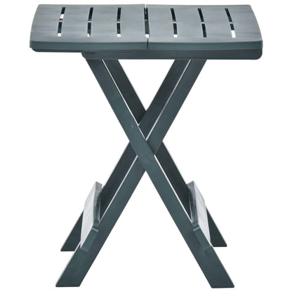 Tuintafel Inklapbaar 45X43X50 Cm Kunststof Groen