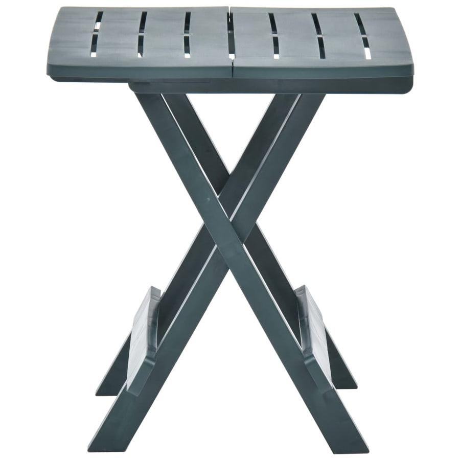 Tuintafel Inklapbaar 45X43X50 Cm Kunststof Groen