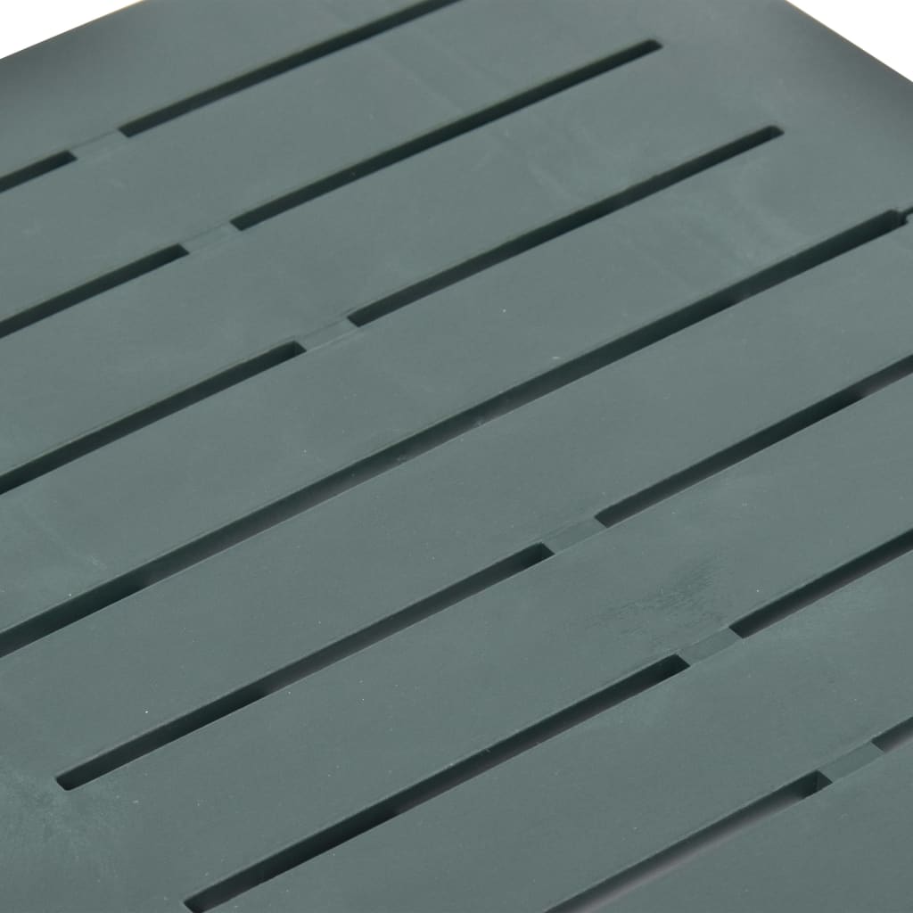 Tuintafel Inklapbaar 45X43X50 Cm Kunststof Groen