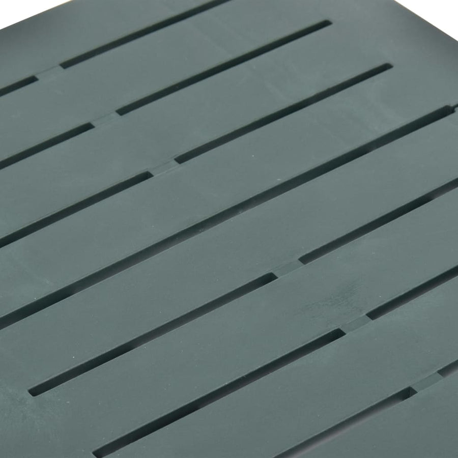 Tuintafel Inklapbaar 45X43X50 Cm Kunststof Groen