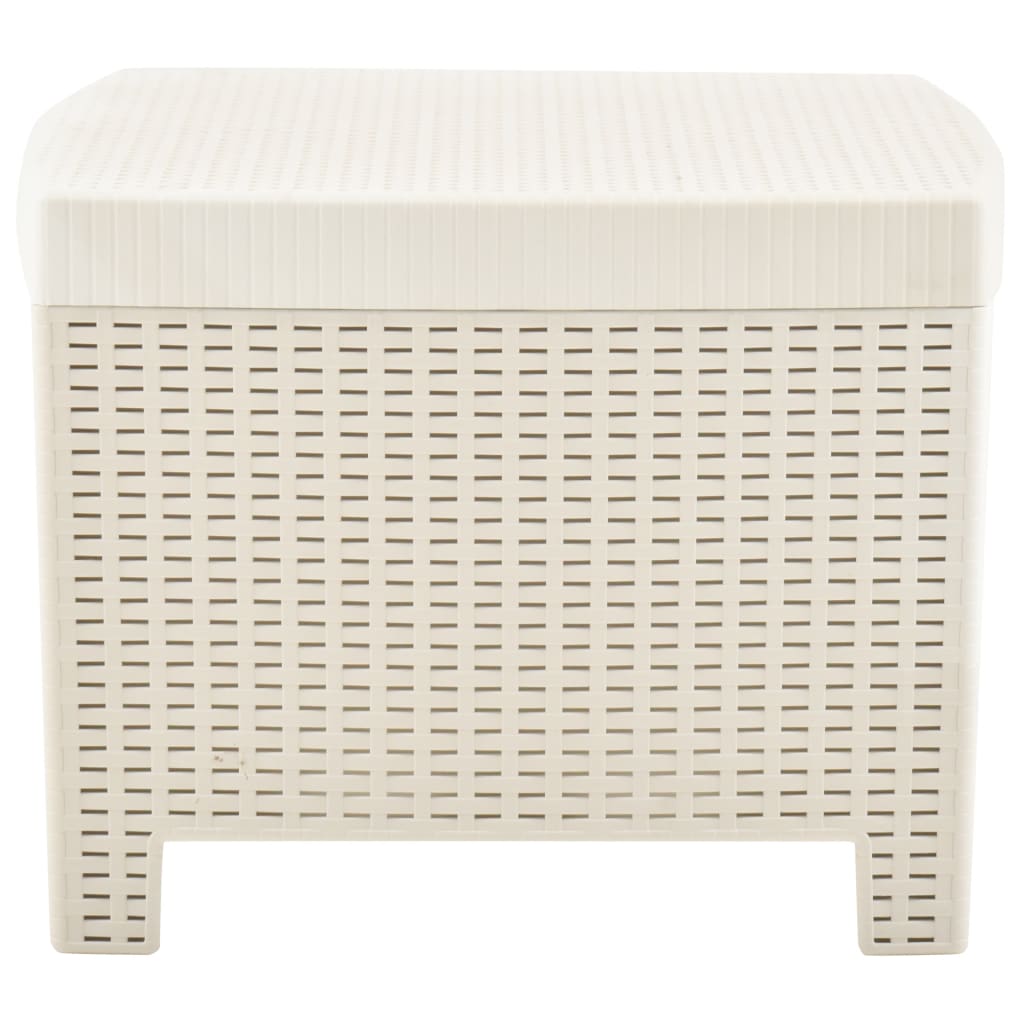 -Delige Loungeset Kunststof Wit