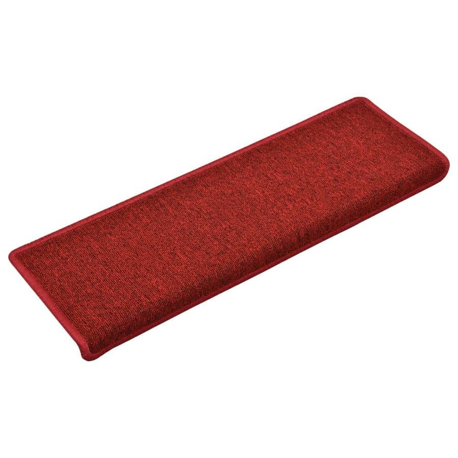 Trapmatten 15 St 65X21X4 Cm Rood 65 x 25 cm