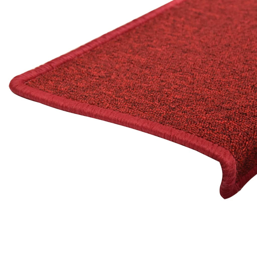 Trapmatten 15 St 65X21X4 Cm Rood 65 x 25 cm