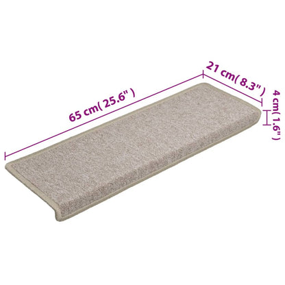 Trapmatten 65X21X4 Cm 15 65 x 25 cm Taupe