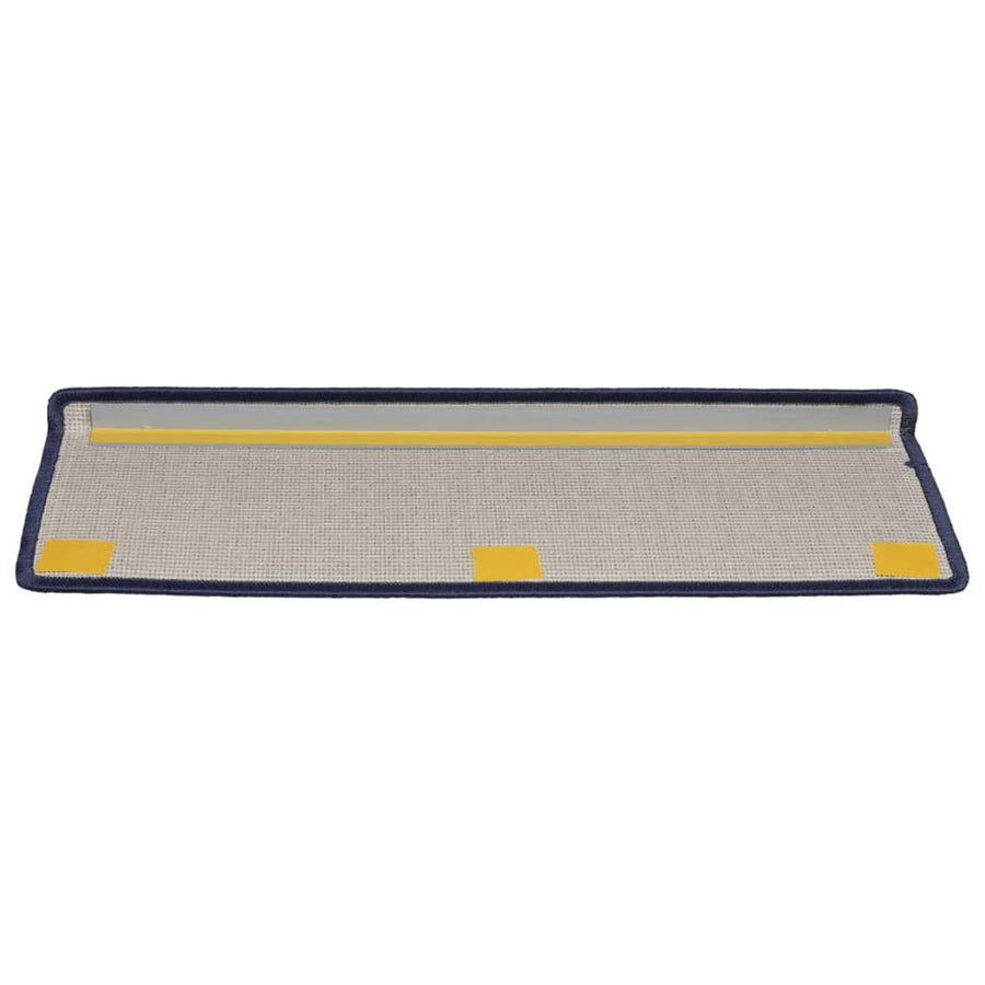 Trapmatten 15 St 65X21X4 Cm Blauw 65 x 25 cm