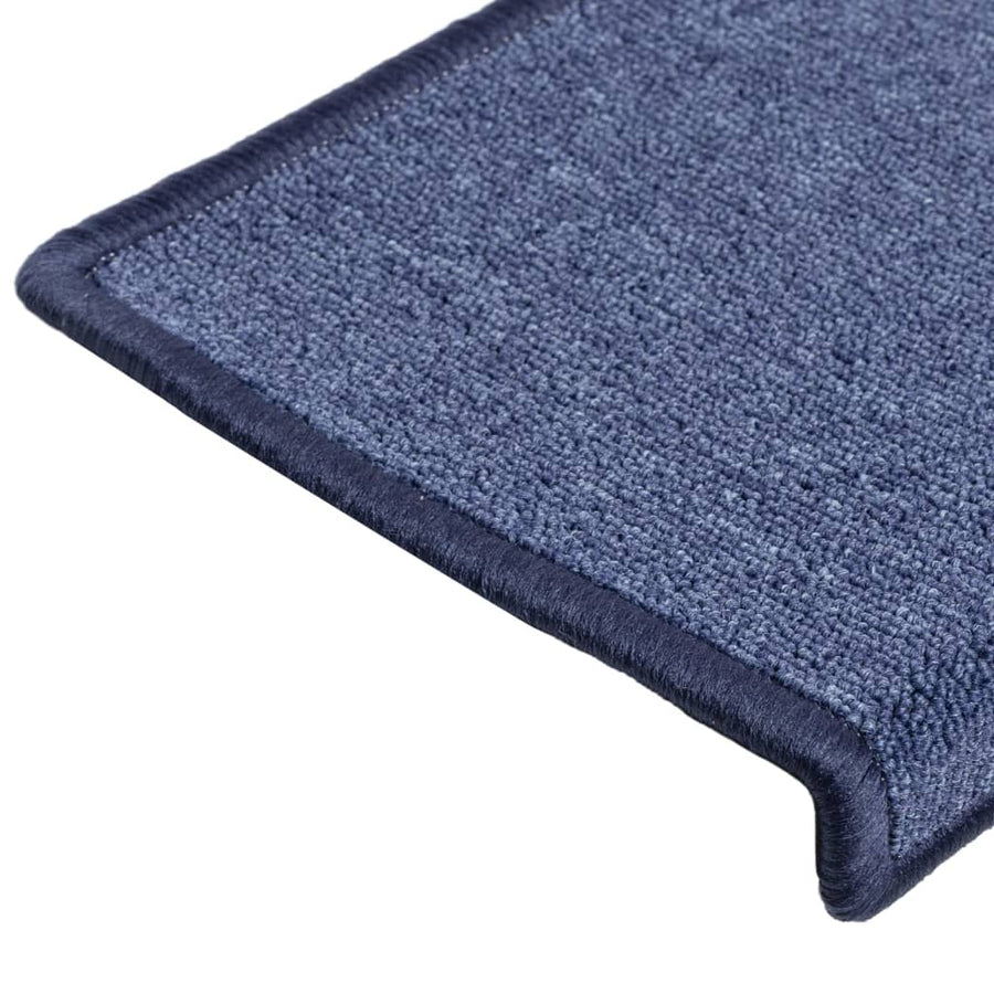 Trapmatten 15 St 65X21X4 Cm Blauw 65 x 25 cm