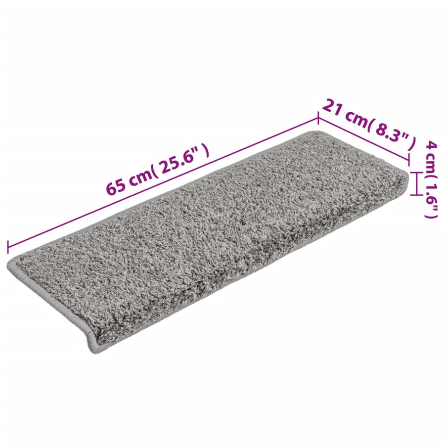 Trapmatten 65X21X4 Cm 15 Grijs