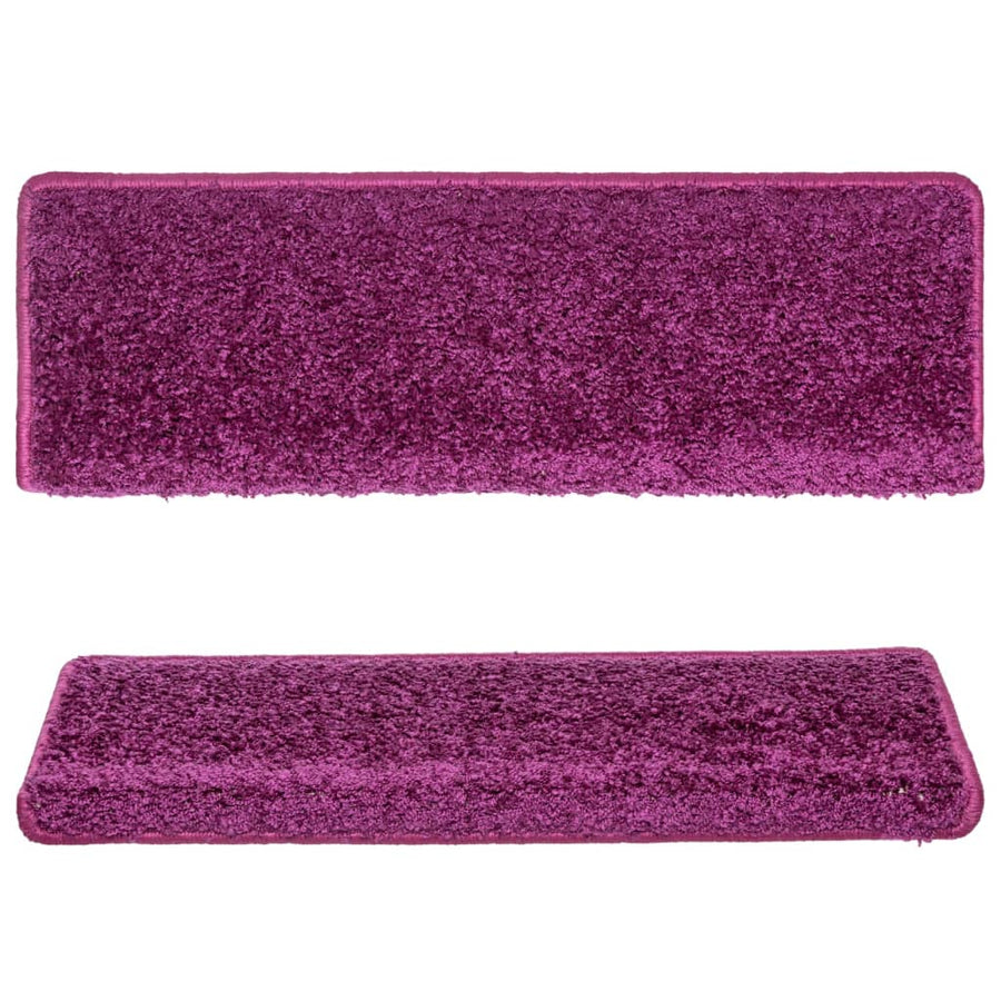 Trapmatten 15 St 65X21X4 Cm Paars Violet