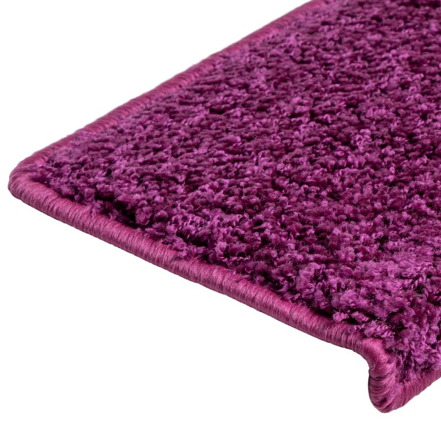 Trapmatten 15 St 65X21X4 Cm Paars Violet