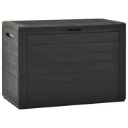 Tuinbox 78x44x55 cm antraciet 190L