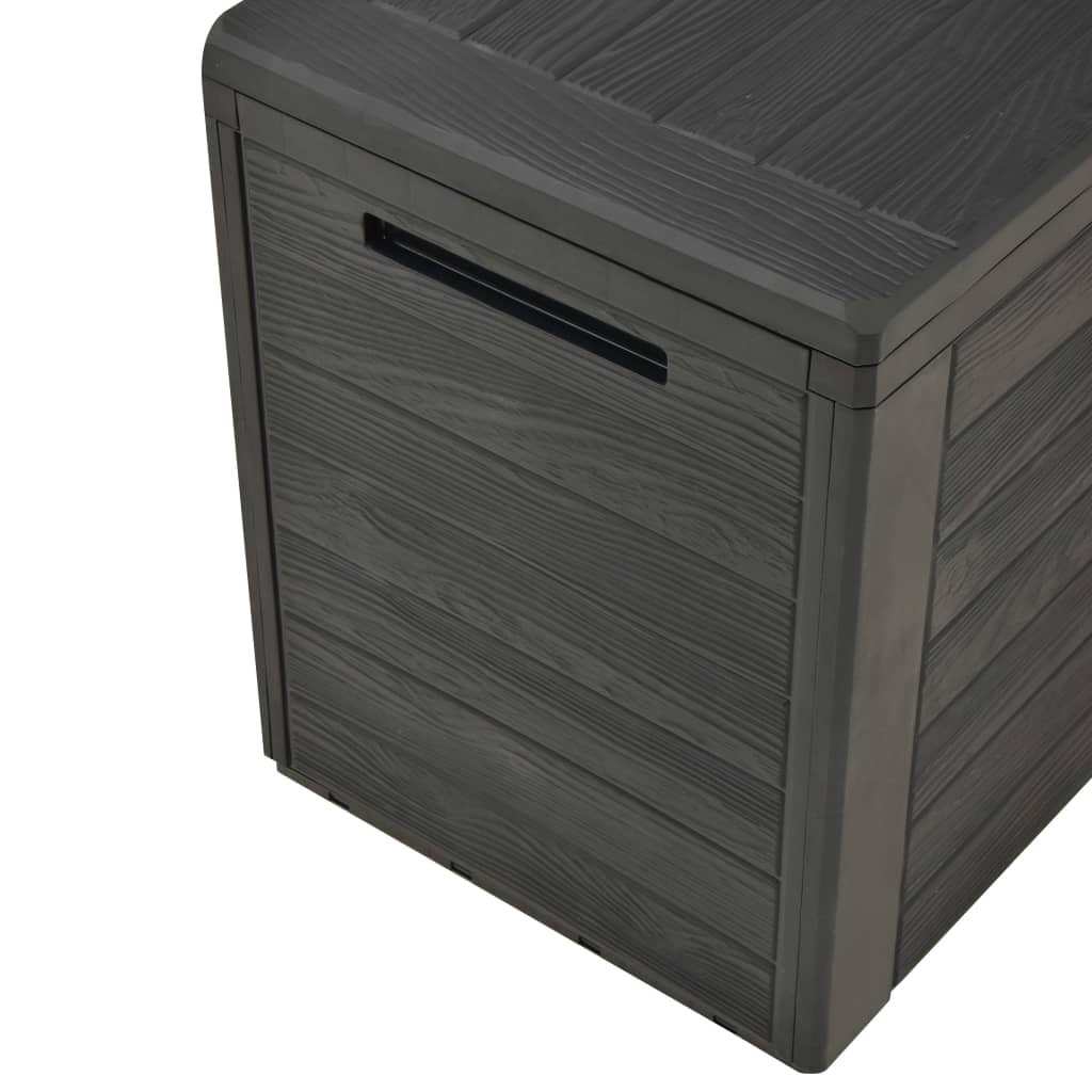 Tuinbox 116X44X55 Cm 290 l Antraciet
