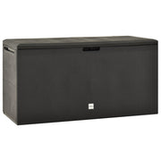 Tuinbox 114x47x60 cm antraciet 290L