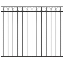 Schuttingpaneel ,7X,5 M Staal Zwart