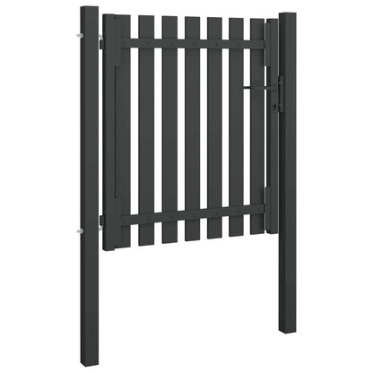 Poort 1X1,25 M Staal Antraciet 1 x 1.25 m