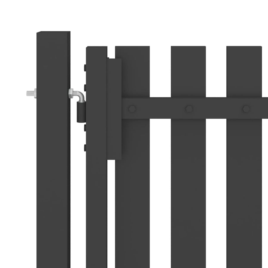 Poort 1X1,25 M Staal Antraciet 1 x 1.25 m