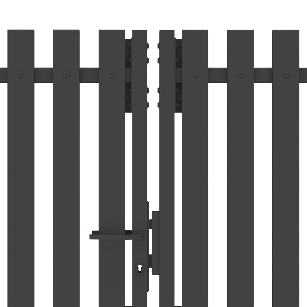 Poort 4X2,5 M Staal Antraciet 4 x 2.5 m
