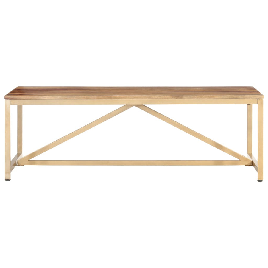Salontafel 20X60X40 Cm Massief Sheeshamhout