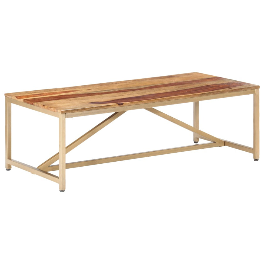 Salontafel 20X60X40 Cm Massief Sheeshamhout