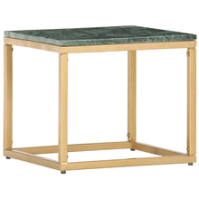 Salontafel Echt Steen Met Marmeren Textuur 40 x 40 x 35 cm Groen