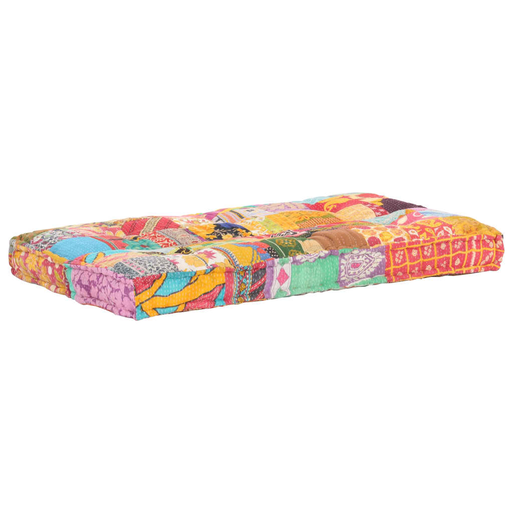 Bankkussen Pallet Stof Patchwork Meerkleurig 1 Multikleur
