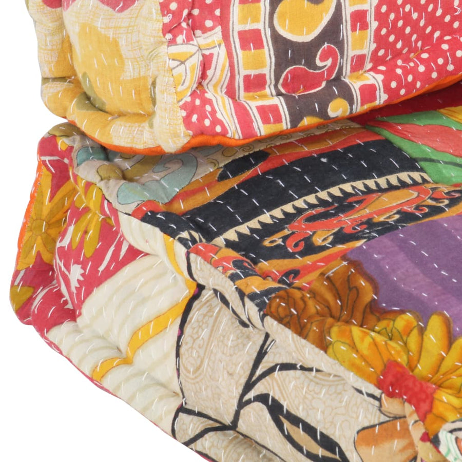 Bankkussen Pallet Stof Patchwork Meerkleurig 1 Multikleur