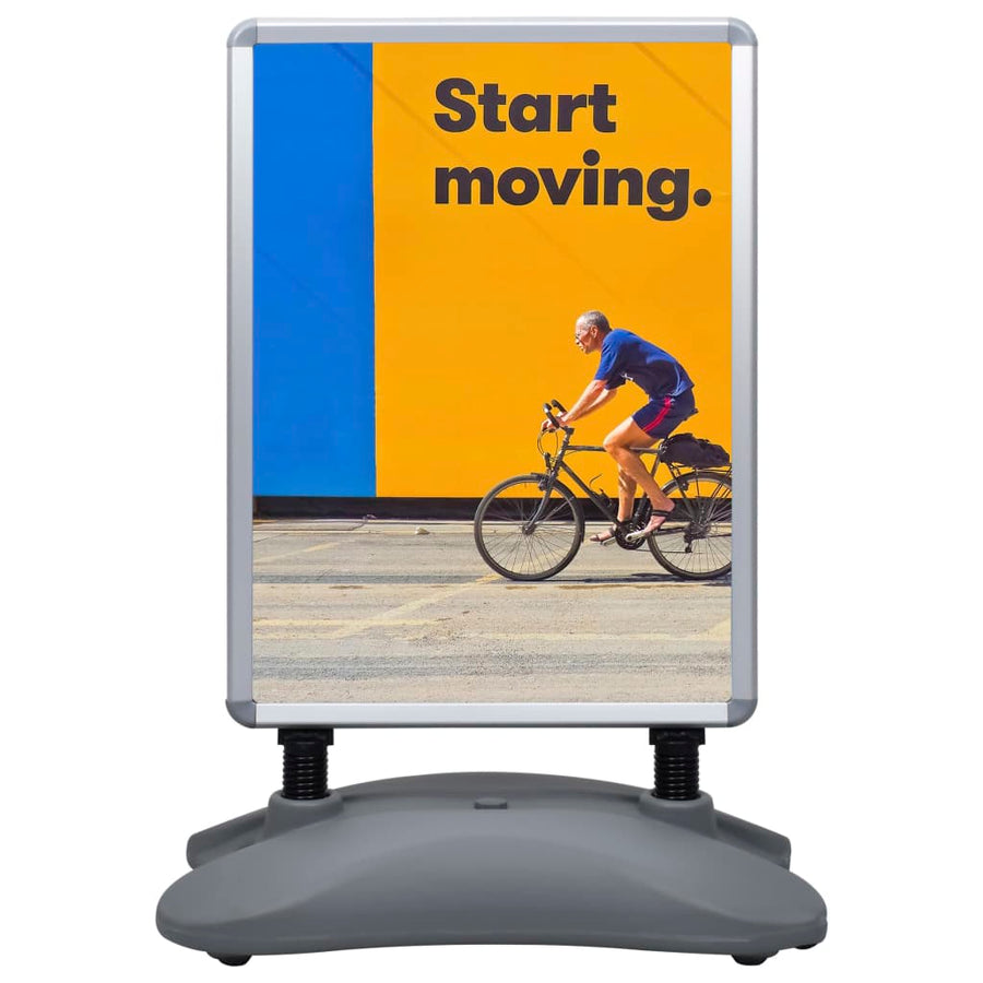 Posterstandaard A1 waterdicht aluminiumlegering Grijs