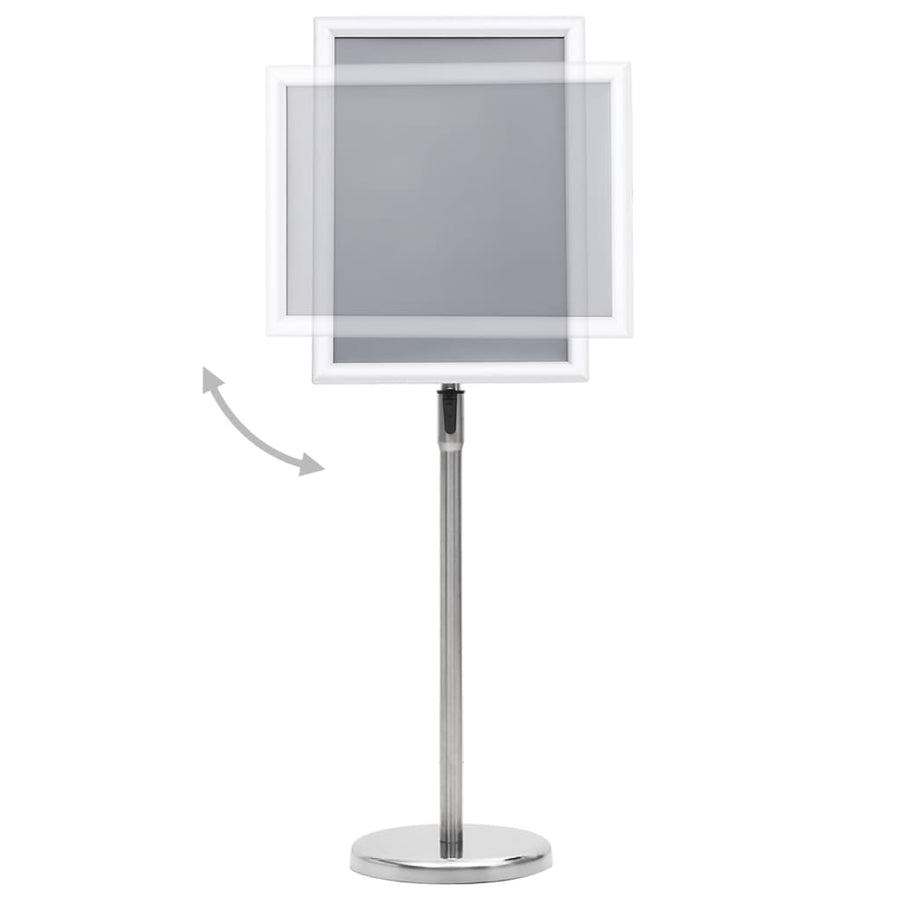 Posterstandaard Aluminiumlegering Kleurig a3 Zilver