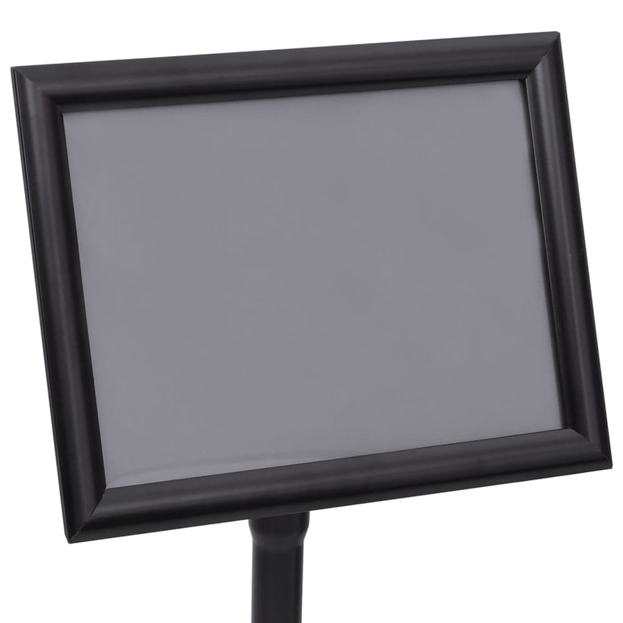 Posterstandaard Aluminiumlegering a4 Zwart