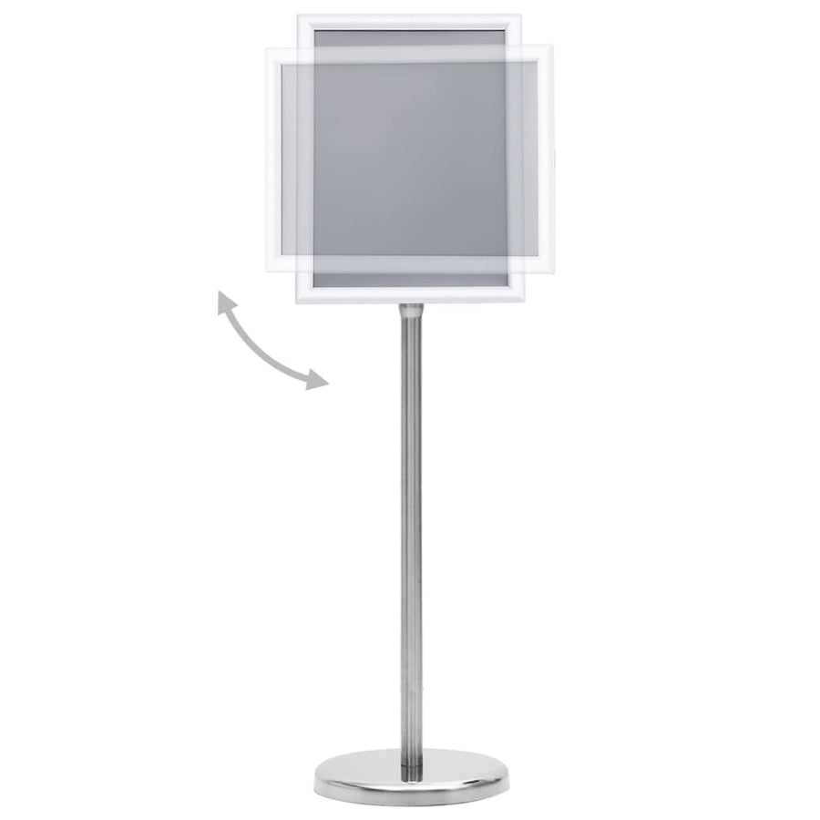 Posterstandaard Aluminiumlegering Kleurig a4 Zilver