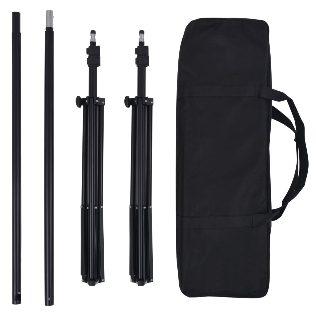 Fotostudioset Met Achtergronden, Lampen En Paraplu's