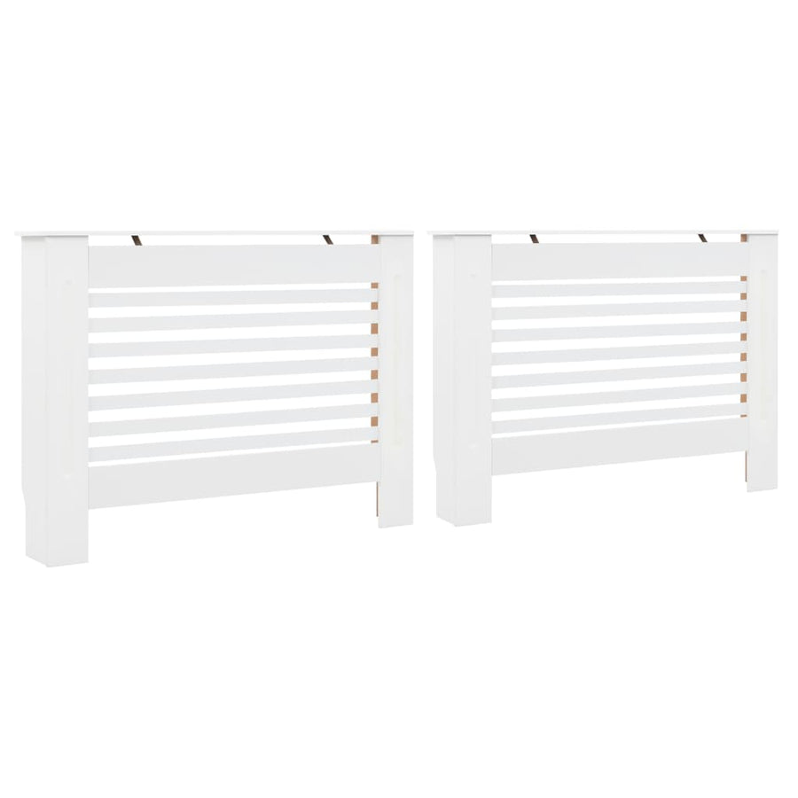 Radiatorombouwen 11X19X81,5 Cm Mdf 2 112 x 19 x 81.5 cm Wit