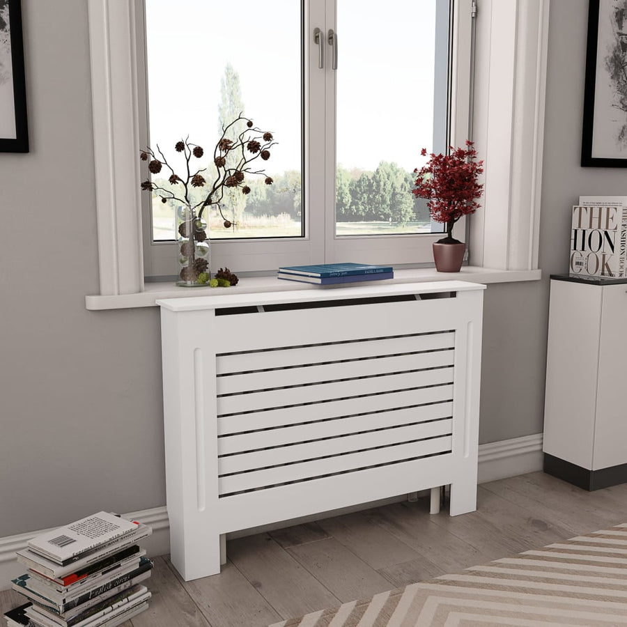 Radiatorombouwen 11X19X81,5 Cm Mdf 2 112 x 19 x 81.5 cm Wit