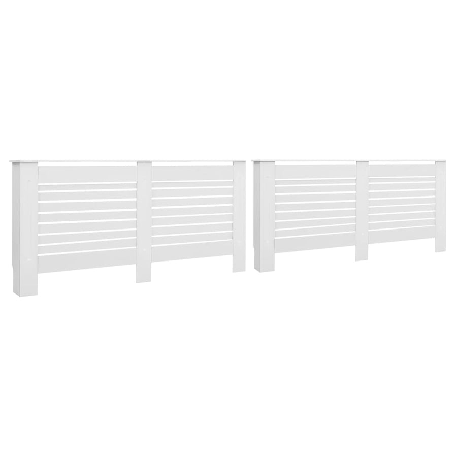 Radiatorombouwen 17X19X81,5 Cm Mdf 2 172 x 19 x 81.5 cm Wit