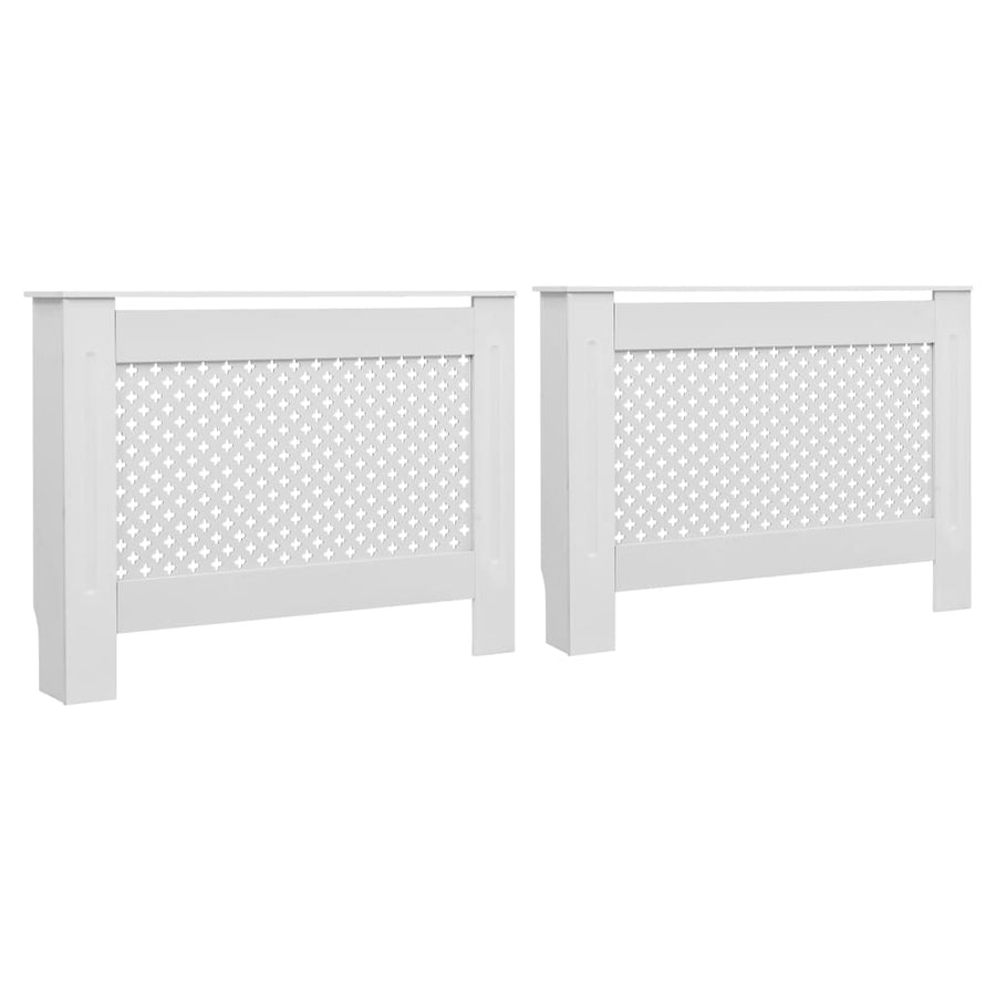Radiatorombouwen 11X19X81,5 Cm Mdf 2 112 x 19 x 81.5 cm Wit